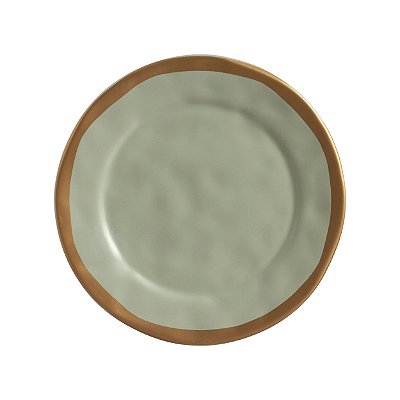 PRATOS RASOS VERDE C/ FILETE AMASSADA