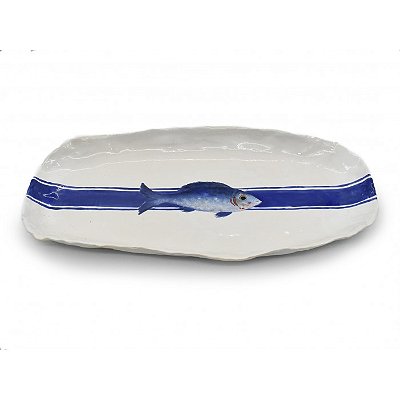 Travessa amassada retangular M