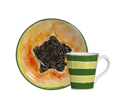 Xicara de Chá Mamão - Frutas