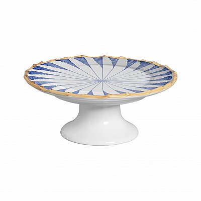 PRATO BOLO COLORFULL HANDMADE AZUL