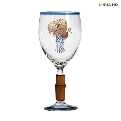 TAÇAS DE ÁGUA LE CLUB GRECIA C/BAMBU