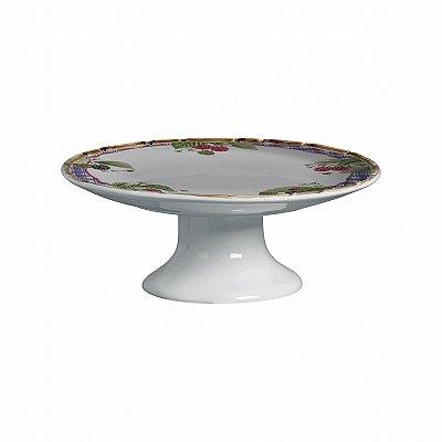 PRATO BOLO WILD FRUITS C/ BORDA XADREZ