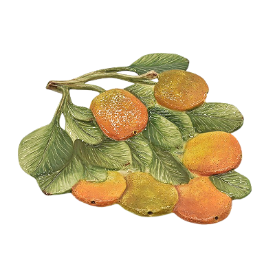 PETISQUEIRA DE LARANJA COM FOLHAS