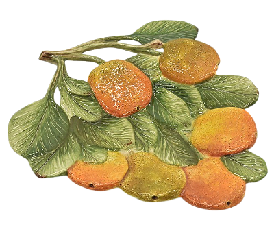 PETISQUEIRA DE LARANJA COM FOLHAS