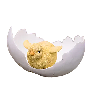 PINTINHO WOW NA CASCA - EASTER