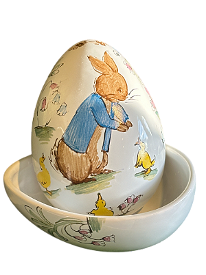 Compoteira de ovo deitado M