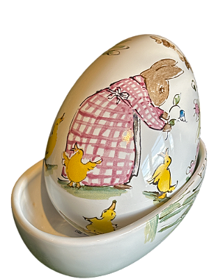 Compoteira Ovo de Coelha G