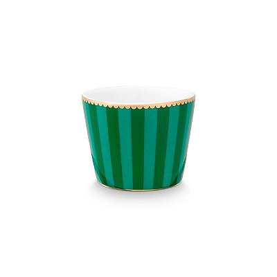 Xícara p/ Ovo Stripes Esmeralda/Verde - Love Birds