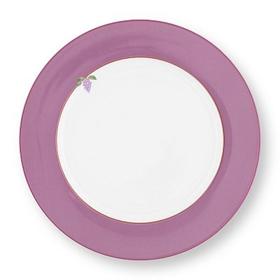 Prato de Jantar Uni Lilás - Lily&Lotus