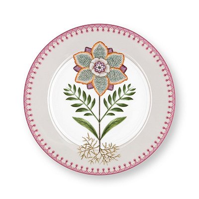 Prato de Sobremesa 21 Off White - Lily&Lotus