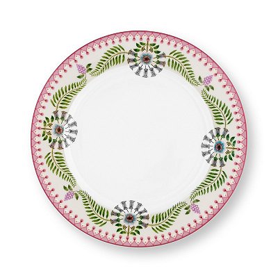 Prato de Sobremesa 23 Off White - Lily&Lotus