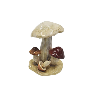 Enfeite de mesa 4 Cogumelos