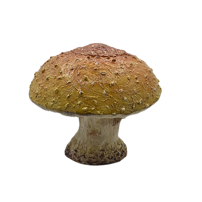 Luminária de led Cogumelo amarelo