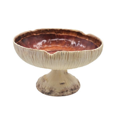 TRAVESSA FUNDA G COM PÉ COGUMELO VERMELHO