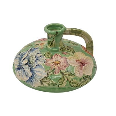 PORTA VELA CHITA MARIA VERDE COM ALÇA