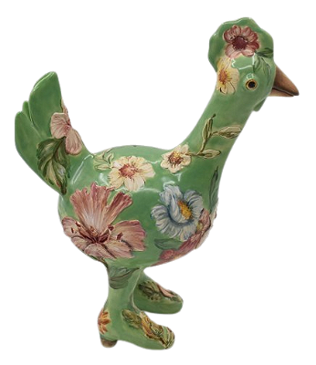 GALINHA ESTILIZADA M CHITA MARIA VERDE