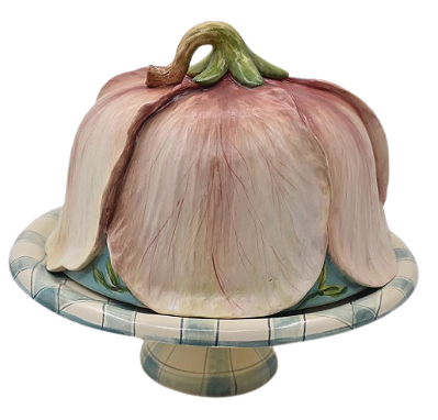 BOLEIRA P COM RELEVO DE HIBISCO