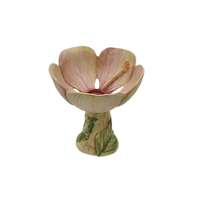 PORTA VELA TAÇA DE HIBÍSCO