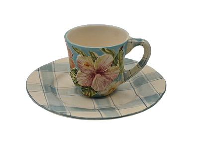 XÍCARA DE CAFÉ CHITA MARIA TURQUESA