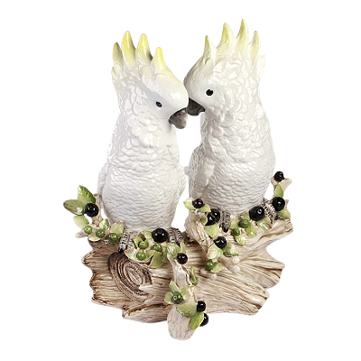 CASAL CALOPSITA NO TRONCO DE JABUTICABA