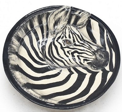 BOWL PARA PASTA DE ZEBRA