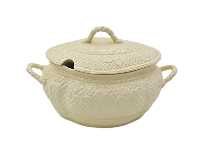 Mini sopeira Videiras off white