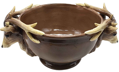 CACHEPOT M LISO COM APLICAÇAO ALCE