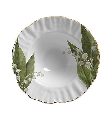 PRATOS FUNDOS LILY OF THE VALEY