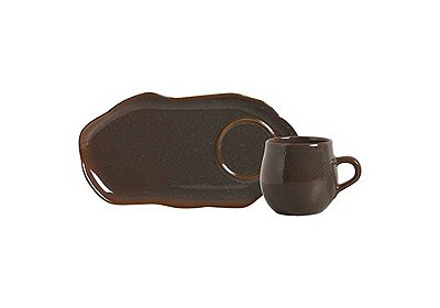 JOGO DE LANCHE QUARTZO FUME