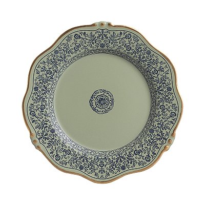 PRATOS RASOS MANDARIM VERDE