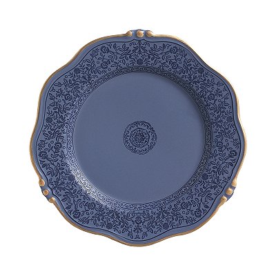 PRATOS RASOS MANDARIM AZUL