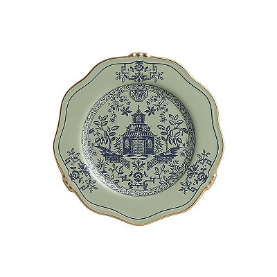 PRATOS SOBREMESA MANDARIM VERDE