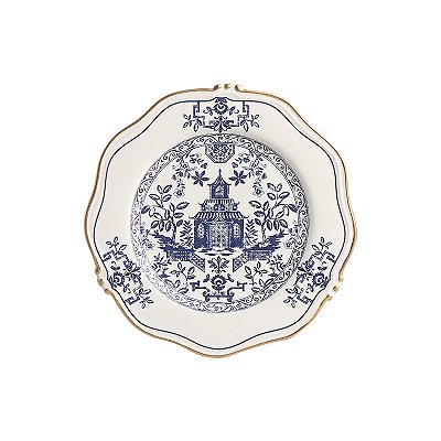 PRATOS SOBREMESA MANDARIM BRANCO MATTE