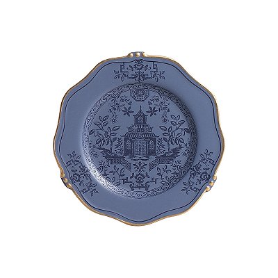 PRATO SOBREMESA MANDARIM AZUL