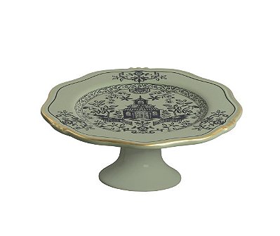 PORTA PETIT FOUR MANDARIM VERDE