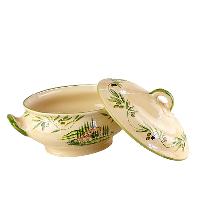 CENTRO DE MESA OVAL OLIVEIRAS