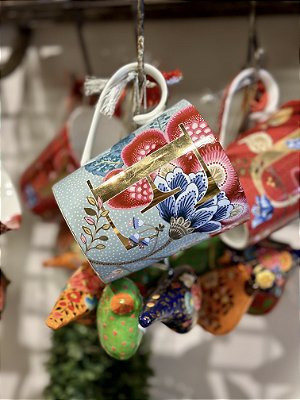 Caneca "E" Azul - Alphabet Mugs - Pip Studio