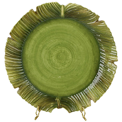 PRATO RASO FOLHA DE BANANEIRA NEW