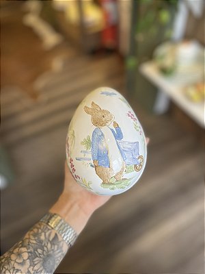 Compoteira ovo deitado Peter Rabbit G