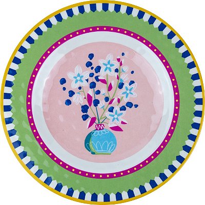 MAMMA MIA Prato sobremesa vaso de flor