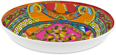 ORTIGIA Saladeira ou fruteira oval melamina