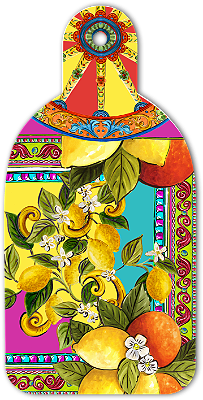 ORTIGIA Tábua média retangular melamina