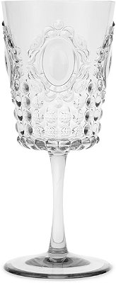 BAROQUE & ROCK Taça de vinho transparente