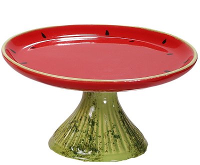 PRATO DE BOLO M MELANCIA TUTTI-FRUTTI