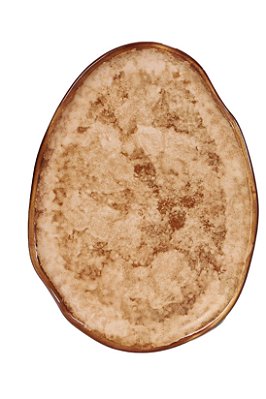 TRAVESSA ORGANICA OVAL PQ SANDALO NUDE