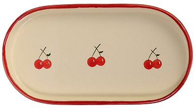 BANDEJA OVAL PQ CEREJA TUTTI-FRUTTI