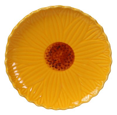 PRATO DE SOBREMESA GIRASSOL FLORA