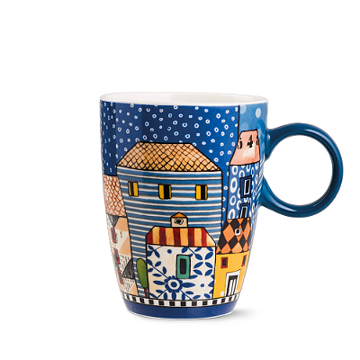CANECA AZUL PAESE MIO