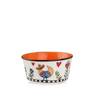 BOWL NEW BONE LARANJA COCORICO