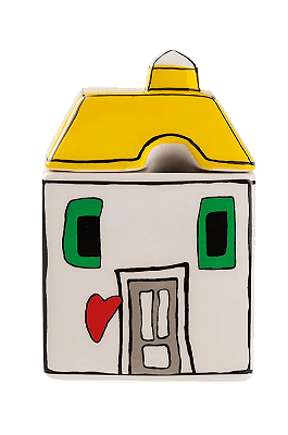 AÇUCAREIRO PORCELANA AMARELO LE CASETTE